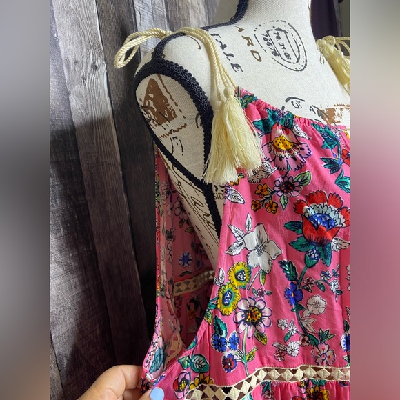 Vera Bradley Pink Floral Dress - Picture 4 of 8